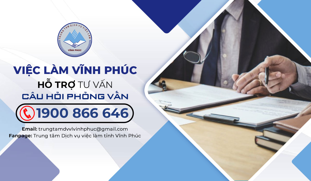 Top 11 câu hỏi phỏng vấn xin việc thường gặp