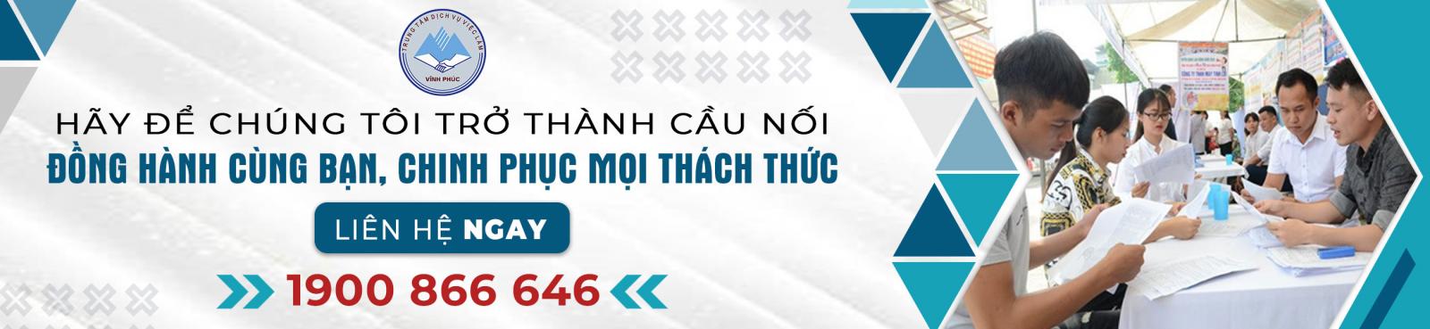 Việc làm công nhân Vĩnh Phúc mới nhất